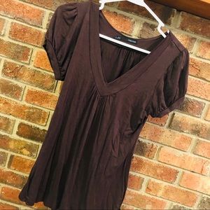 Flowy Brown Top